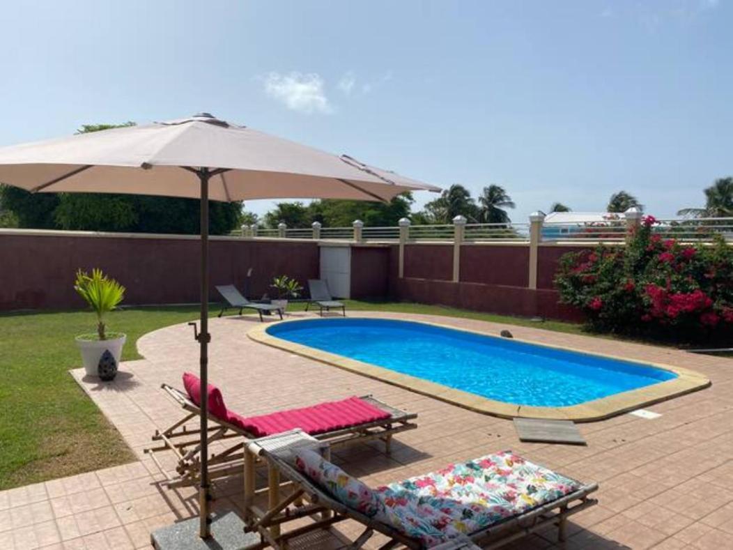 Appartement Cosy & Calme En Rez De Villa 생프랑수아 외부 사진